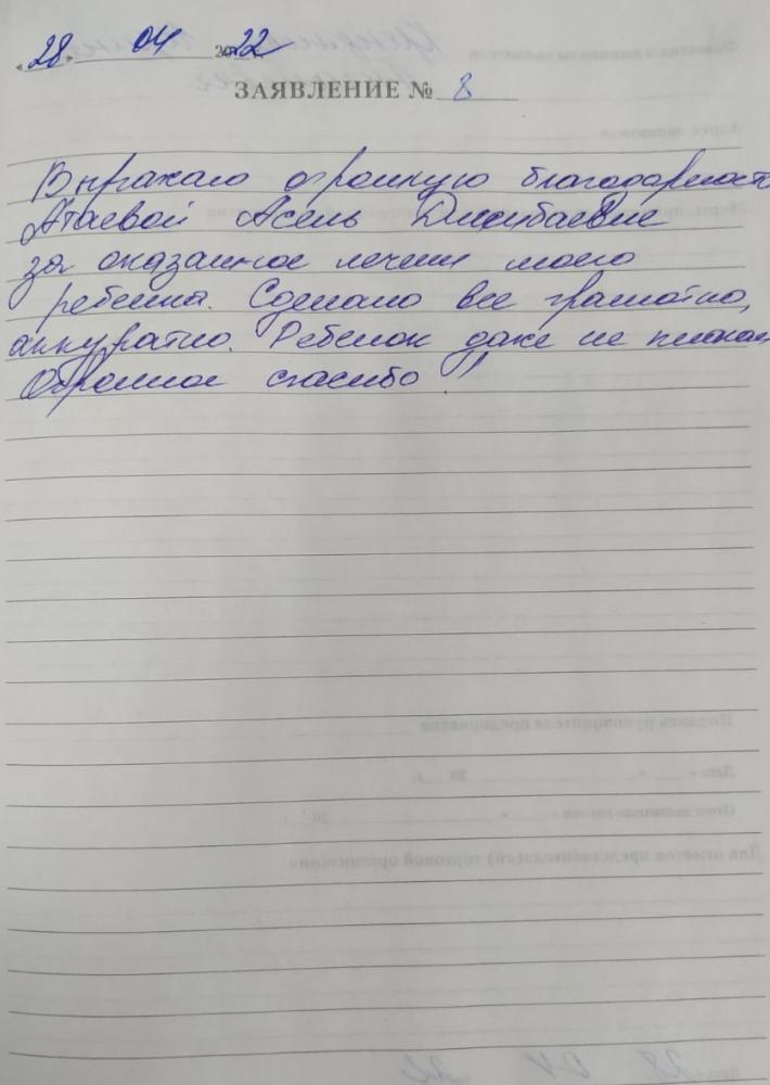 Отзыв от Ирина Анатольевна 28.04.2022 04:47:18