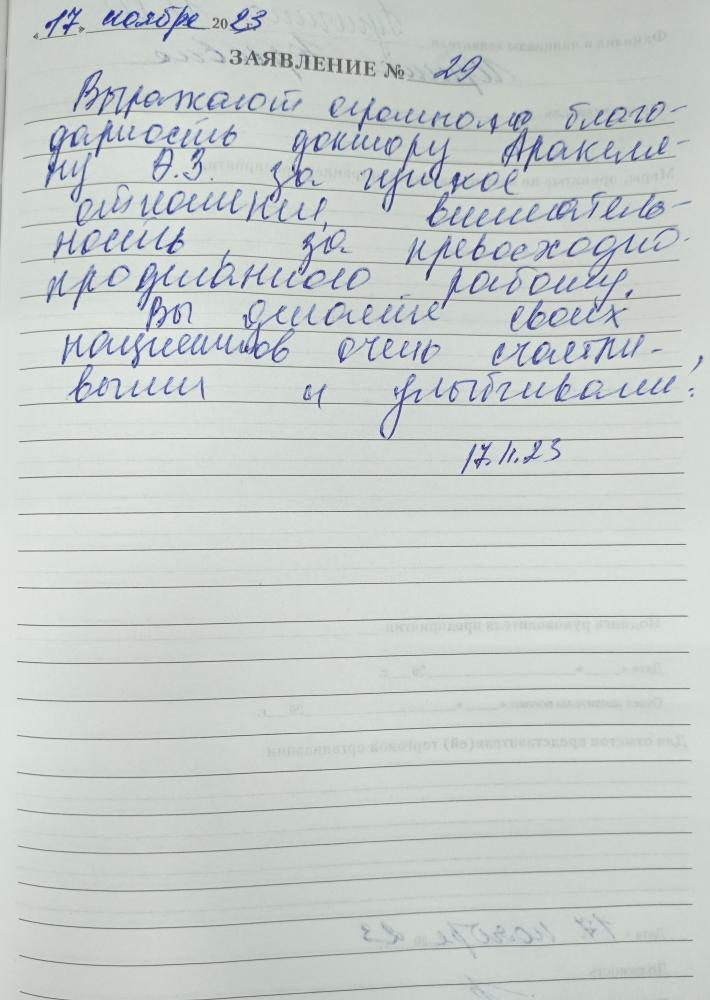 Отзыв от Ирина 17.11.2023 06:26:35